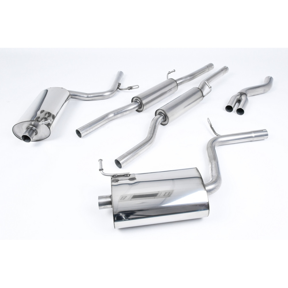 Milltek SSXAU517 Catback avec silencieux inter Boite Tiptronic uniquement embout GT100 - MLK-SSXAU517 - SSXAU517