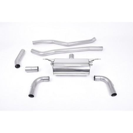 Milltek SSXBM1068 Catback Modele L Race senza silenziatore inter