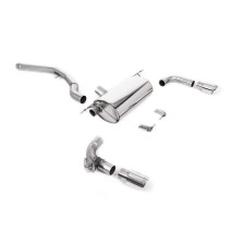 Milltek SSXBM1097 FAP Back Race zonder tussendemper met Dual GT90 tipklep - MLK-SSXBM1097 - SSXBM1097