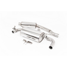 Milltek SSXBM1111 FAP Back Race avec silencieux intermédiaire avec valve Homologué CE embout Dual GT90