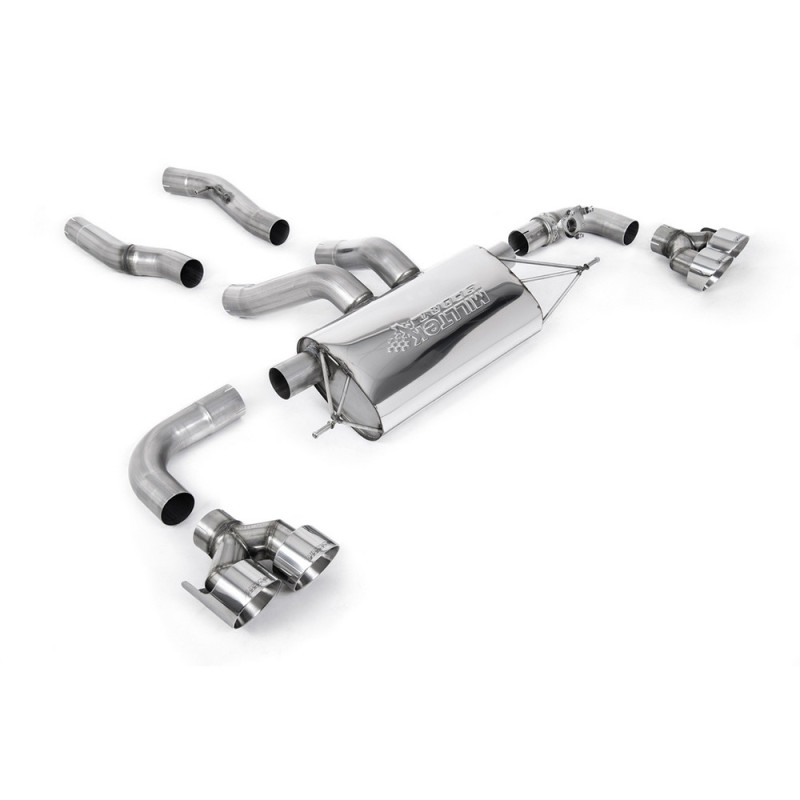 Milltek SSXBM1220 Achteras - MLK-SSXBM1220 - SSXBM1220