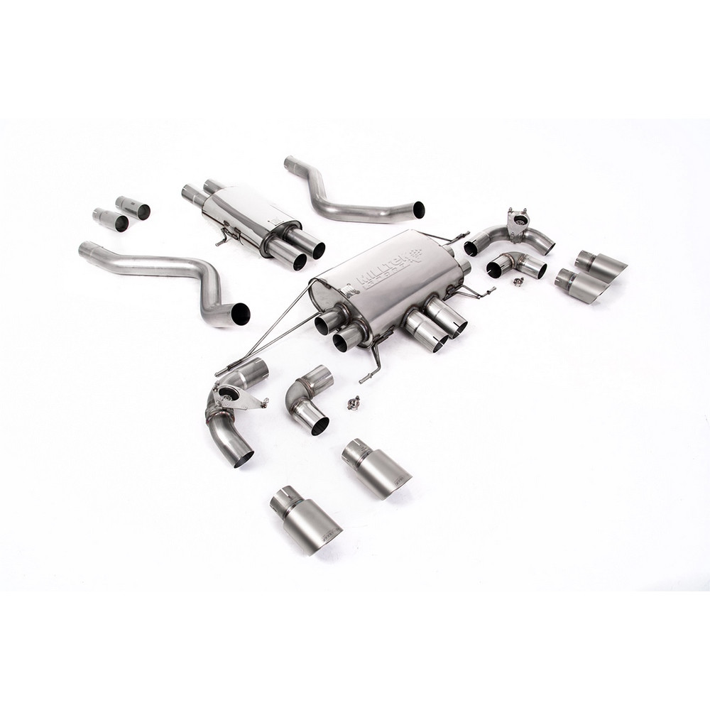 Milltek SSXLR112 FAP Back avec silencieux antérieur avec valve embout Quad GT90 Titane - MLK-SSXLR112 - SSXLR112