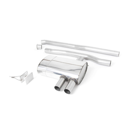 Milltek SSXM454 Ligne avec Remplacement FAP sans silencieux antérieur embout Twin Jet 90 Carbone