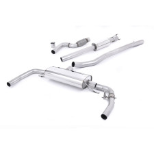 Milltek SSXMZ110 Catback avec silencieux inter avec valve Homologué CE