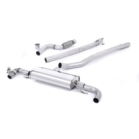 Milltek SSXMZ114 Catback senza silenziatore intermedio con valvola