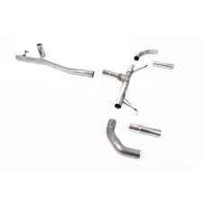 Milltek SSXMZ148 FAP Back Race sans silencieux arrière sans Valve