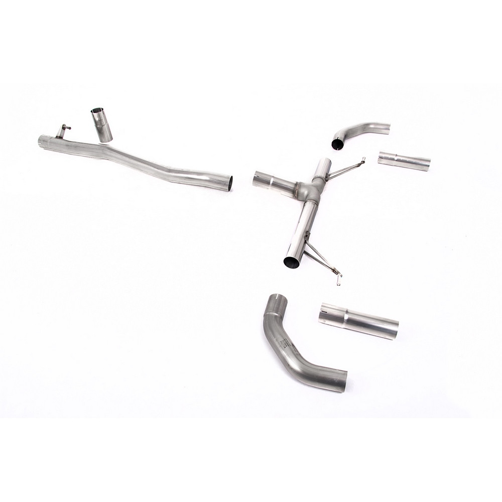 Milltek SSXMZ148 FAP Back Race sans silencieux arrière sans Valve - MLK-SSXMZ148 - SSXMZ148