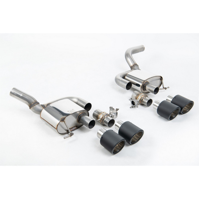 Milltek SSXPO180 achterdemper - MLK-SSXPO180 - SSXPO180