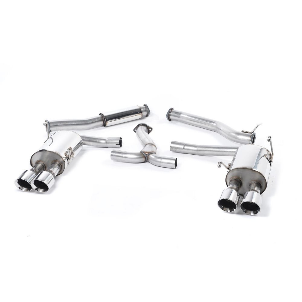 Milltek SSXSB044 Catback avec silencieux inter embout Quad GT100 - MLK-SSXSB044 - SSXSB044