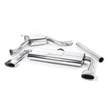 Milltek SSXSE157 Catback avec silencieux inter Homologué CE embout Ovales
