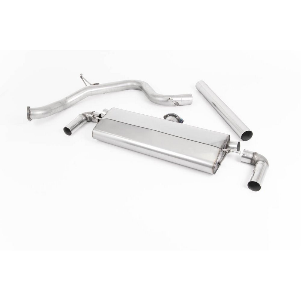 Milltek SSXSE211 Catback sans silencieux antérieur sans silencieux inter embout Ovales - MLK-SSXSE211 - SSXSE211