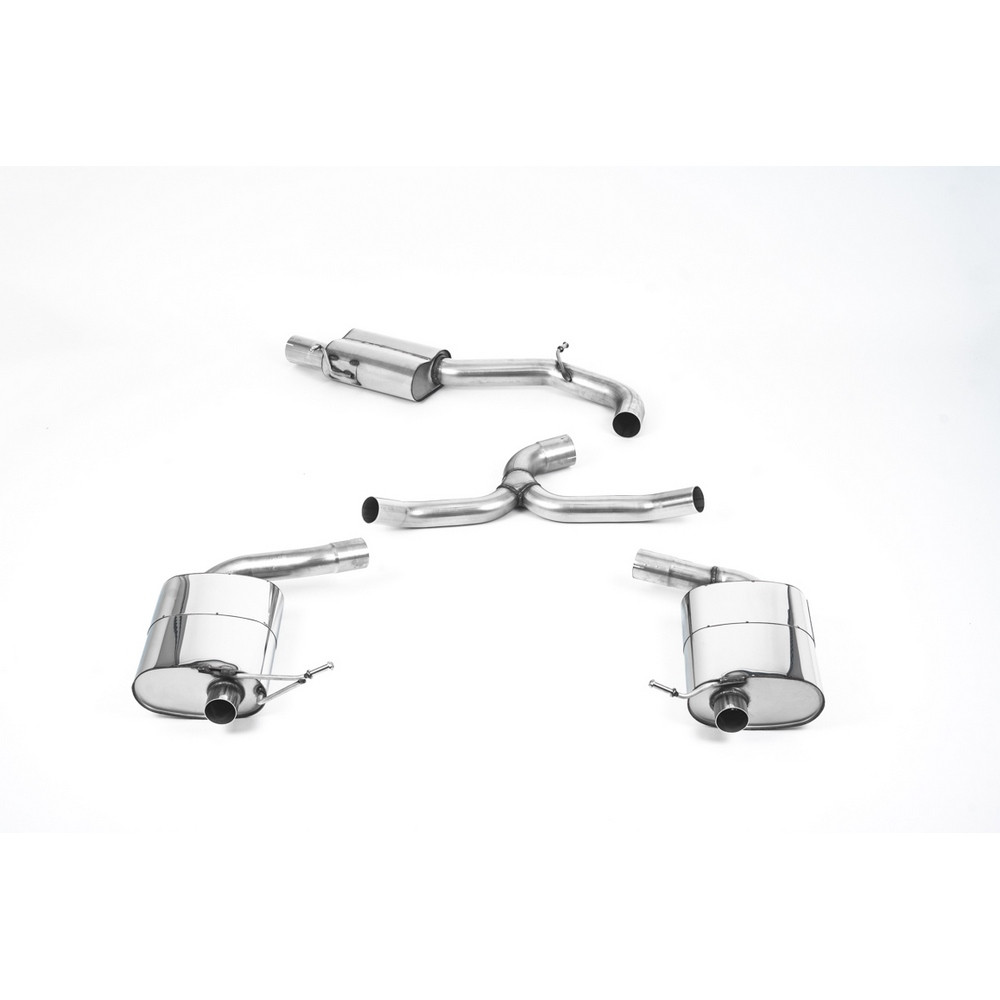 Milltek SSXSE232 FAP Back avec silencieux inter Homologué CE embout Ovales - MLK-SSXSE232 - SSXSE232