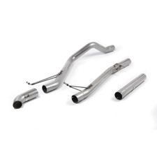 Milltek SSXVW209 Catback senza silenziatore con uscita discreta sotto il paraurti