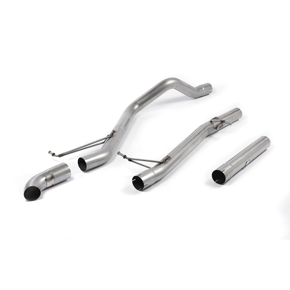 Milltek SSXVW209 Catback without muffler inter discrete exit under bumper - MLK-SSXVW209 - SSXVW209
