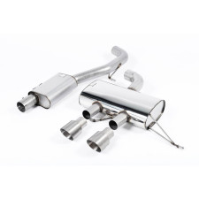 Milltek SSXVW222 Catback Race 76 avec silencieux inter embout Dual GT100 Titane