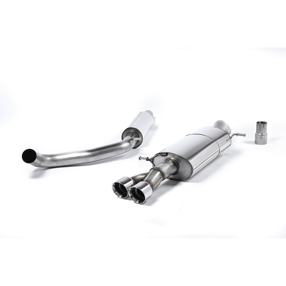 Milltek SSXVW322 Catback with Twin GT80 inter-tip silencer - MLK-SSXVW322 - SSXVW322
