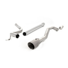 Milltek SSXVW485 Catback senza silenziatore inter-tip GT90 Titanio