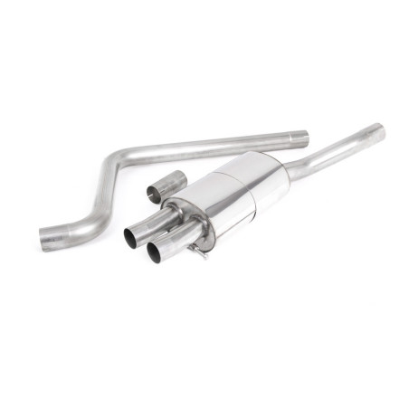 Milltek SSXVW504 FAP Back approvato CE bocchino GT90 Titanio Bruciato