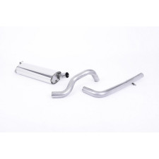 Milltek SSXAU080 Catback sans silencieux inter embout Twin