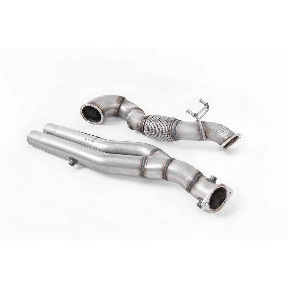 Downpipe Milltek SSXAU817 - Audi RS3 8V 8Y (2019+) - TTRS (2019-2023) - RSQ3 F3 (2019-2026) - MLK-SSXAU817-S - SSXAU817-S - 3661768906569