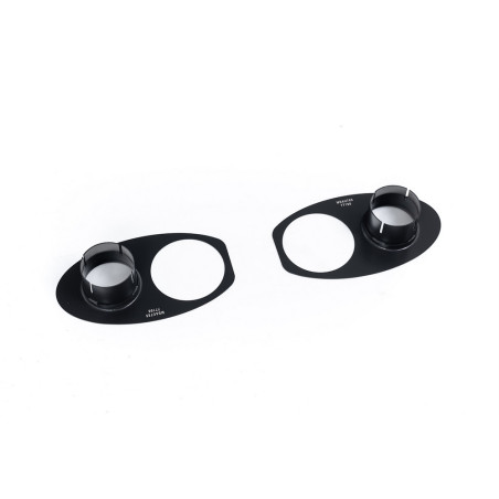 Caches de finition pour embout Cerakote Black Milltek SSXAU905