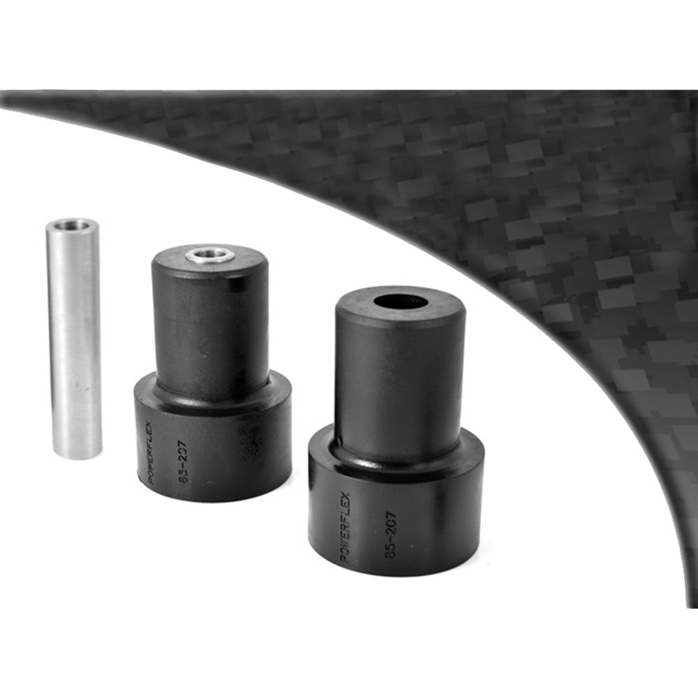 Silentbloc Powerflex Black pentru brațul spate Volkswagen Golf 2 (2 bucăți) - PF-R85207-2N - PFR85-207BLK - 5055676510389