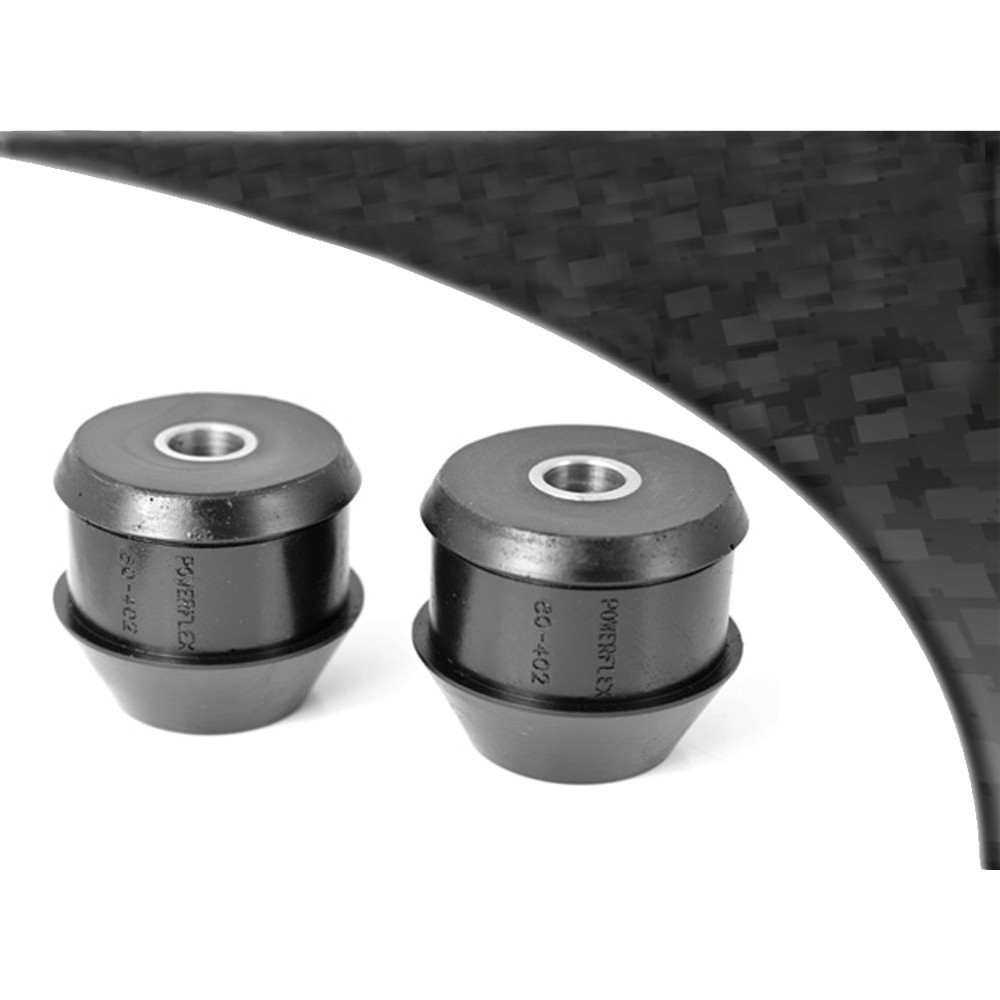 Silentbloc Powerflex Black Triangle față pentru Opel Astra / Vectra (2 bucăți) - PF-F80402-2N - PFF80-402BLK - 5055676513939