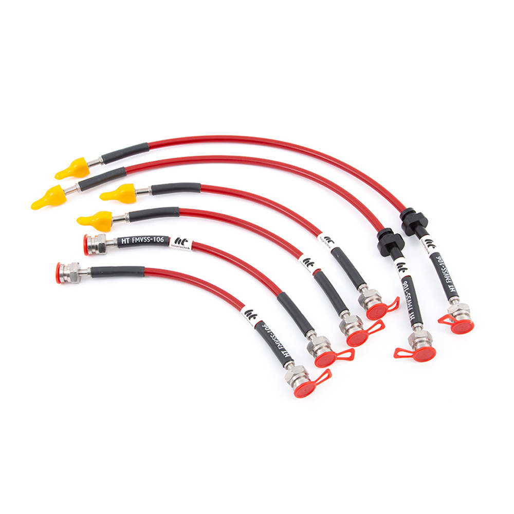 Forge brake lines for the Suzuki Swift 1.4 Turbo - FO-SUZ06013S.J - SUZ-06-013S-SOLIDYELLOW
