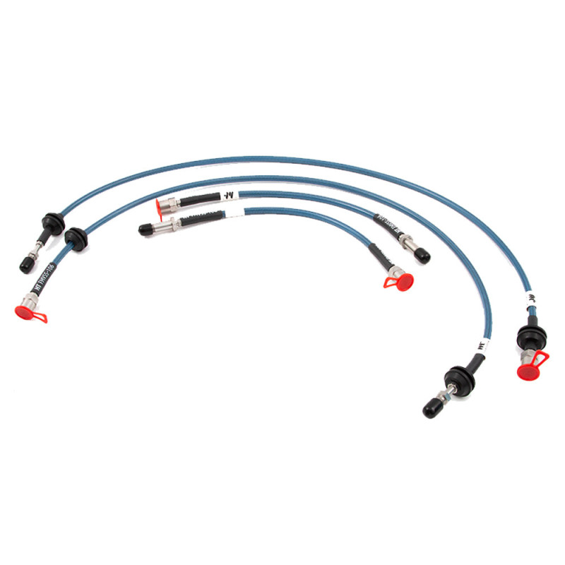 Set de furtunuri de frână Forge pentru BMW i8 - FO-SBHBM4I8.RT - SBH-BM-4-I8-TRA COLOUR: TRANSPARENT RED