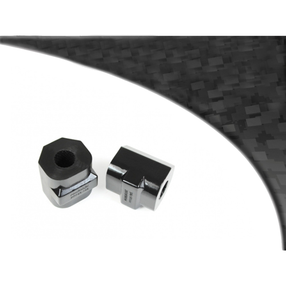 Silentbloc Powerflex Black pentru bară antiruliu față Volkswagen Polo G40 (2 bucăți) - PF-F85105-2N - PFF85-105BLK - 5055676514035