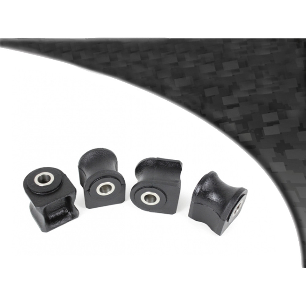 Silentbloc Powerflex negru, triunghiular, față, Lancia Delta, interior 16S, 12 m (4 bucăți) - PF-F30302-4N - PFF30-302BLK - 5055676504487