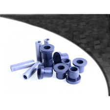 Silent-Bloc Powerflex Zwart Achterarm Exterieur + Interieur BMW E30 (4 Stuks) - PF-R5306-4N - PFR5-306BLK - 5055676501431