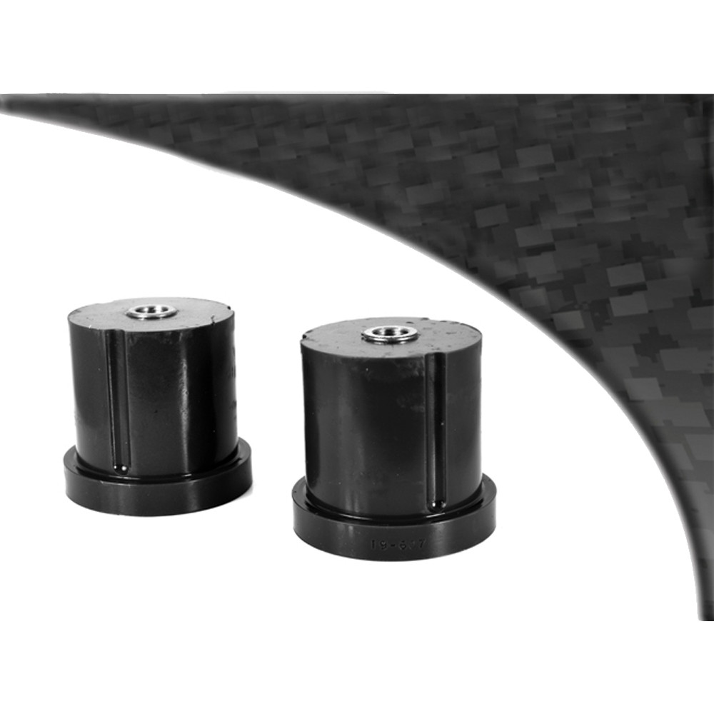 Silent-Bloc Powerflex Zwart Achteras Ford Escort MK5,6 & 7 incl RS2000 (1990-2001) - PF-R19607-2N - PFR19-607BLK - 5055676527929