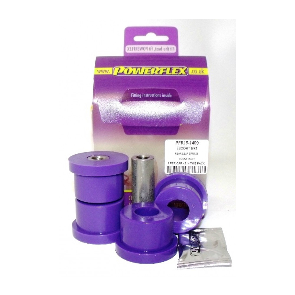 Silentbloc Powerflex pentru bara spate Ford Escort MK1 (2 bucăți) - PF-R191409-2 - PFR19-1409 - 5055676503060