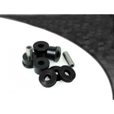 Silent-Bloc Powerflex Zwart Voorschokdemper Alfa Romeo GTV6 / 75 (2 Stuks) - PF-F01201-2N - PFF1-201BLK - 5055676512697