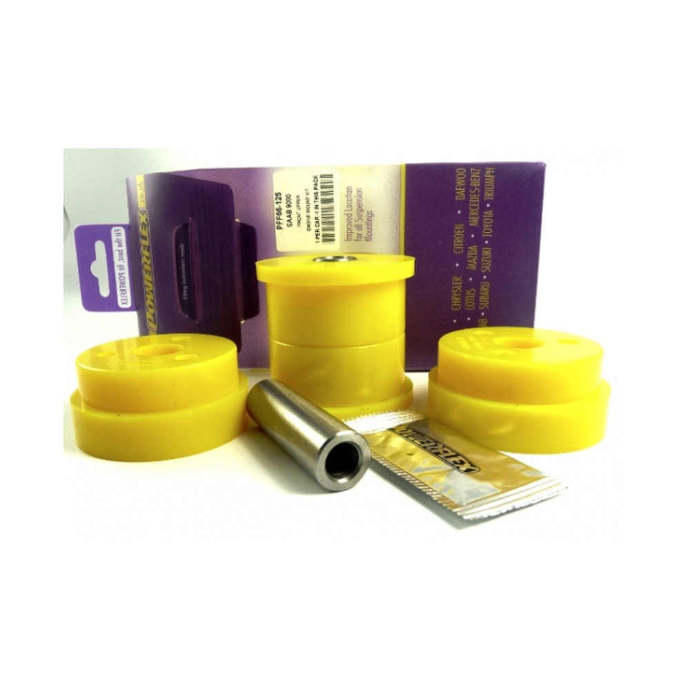 Silentbloc Powerflex superior pentru motorul Saab 9000 (1 bucată) - PF-F66125 - PFF66-125 - 5055676507624