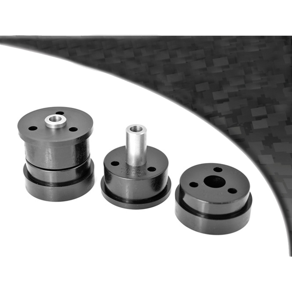 Silentbloc Powerflex Black pentru suportul motorului Saab 9000 (1 bucată) - PF-F66125N - PFF66-125BLK - 5055676516107
