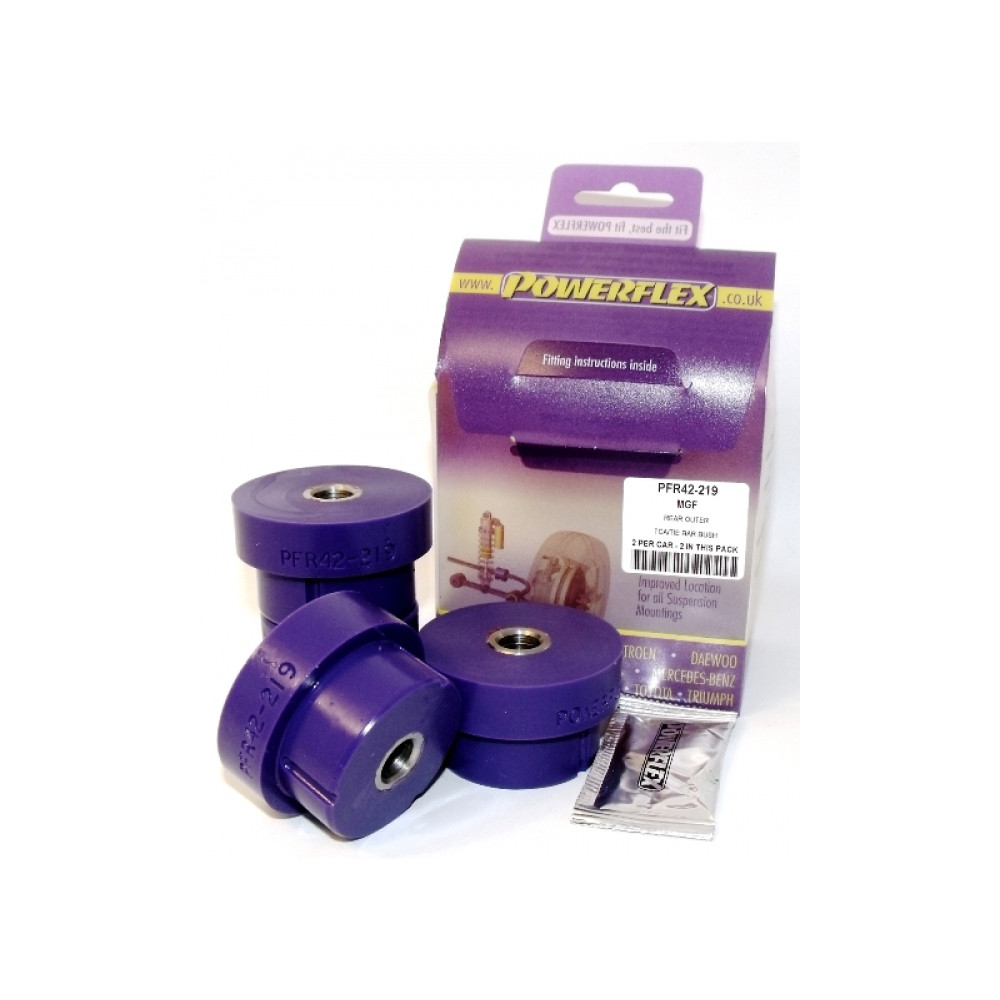Powerflex Bushing Rear Tie Bar Front Bush Rover MGF -2002 (2 Pieces) - PF-R42219-2 - PFR42-219 - 5055676505316