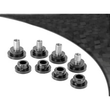 Silent-Bloc Powerflex Black Anti-Roll Bar Subaru Impreza vooraan (2 stuks) - PF-F69107-2N - PFF69-107BLK - 5055676519030