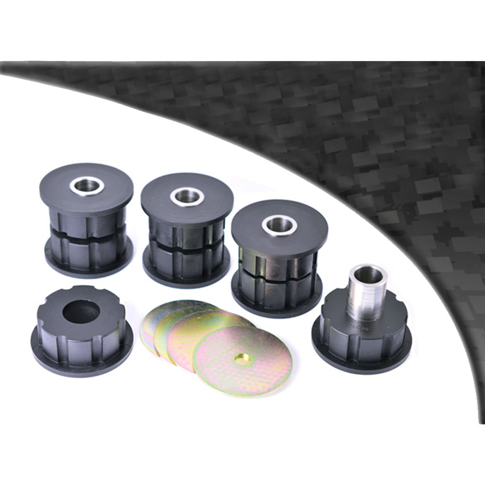 Silentbloc Powerflex Black pentru trenul spate Nissan 200SX / S13 / S14 (4 bucăți) - PF-R46212-4N - PFR46-212BLK - 5055676506061