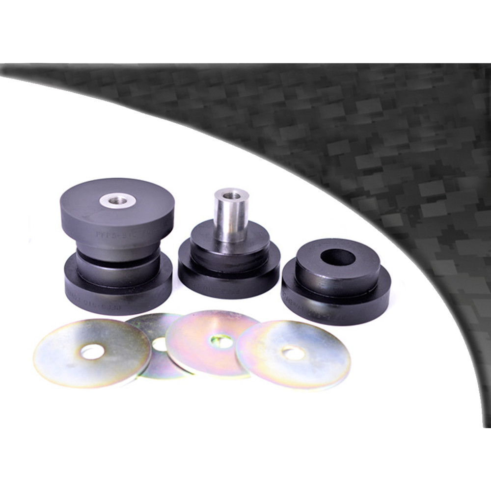 Silentbloc Powerflex Black pentru brațele față BMW E39 / Z8 (2 bucăți) - PF-F5510-2N - PFF5-510BLK - 5055676502230
