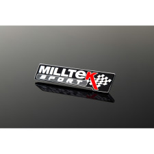 Milltek Black speciale editie badge