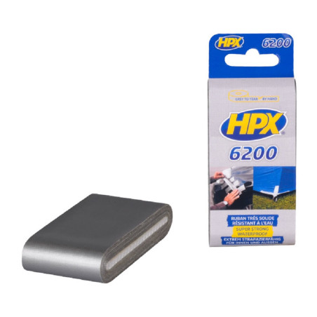 Nastro di riparazione tascabile HPX argento 48mmx5m