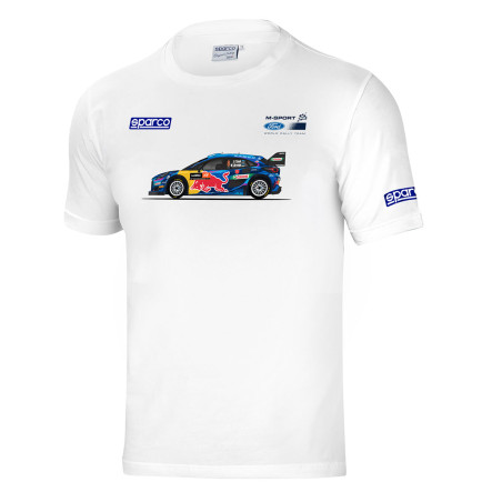 T-shirt Sparco M-Sport blanc