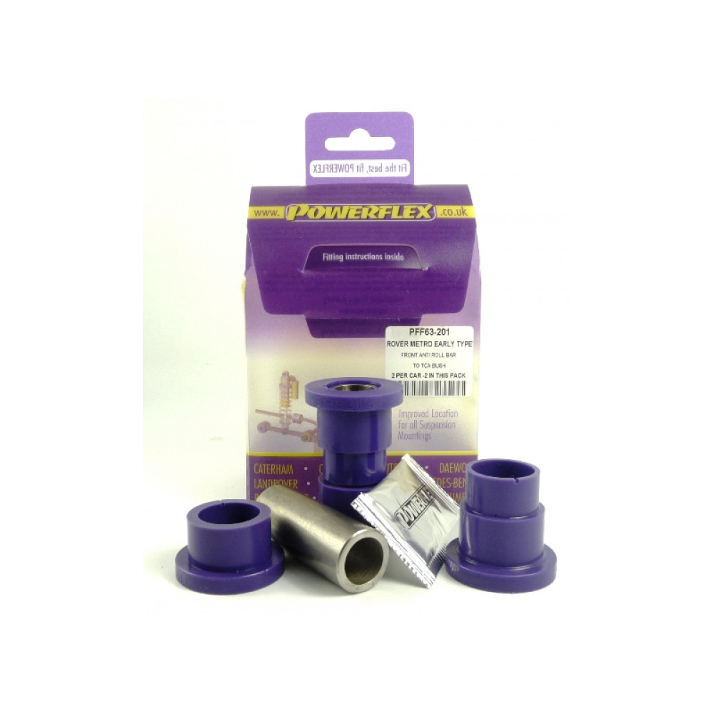 Powerflex Bushing Track Control Arm Outer Bush MG Metro (2 Pieces) - PF-F63201-2 - PFF63-201 - 5055676507181