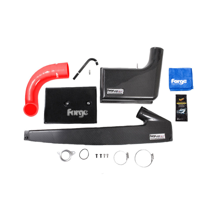 Forge koolstof directe inlaatkit voor Golf mk7 GTE - FO-FMINDK14-GTE.R - FMINDK14-GTE-RED