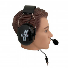 Pack communication 2x casques de liaison GT2i Pro (connexion Peltor) + support Kielder® offert