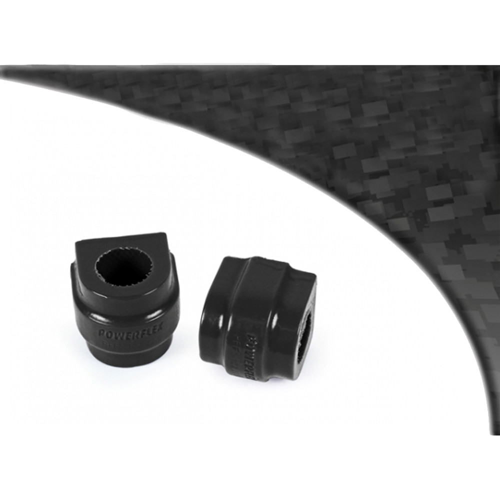 Silentbloc Powerflex Black Triangle pentru bară antiruliu față, 22,5 mm (2 bucăți) - PF-F5102-225-2N - PFF5-102-225BLK - 5055676521552