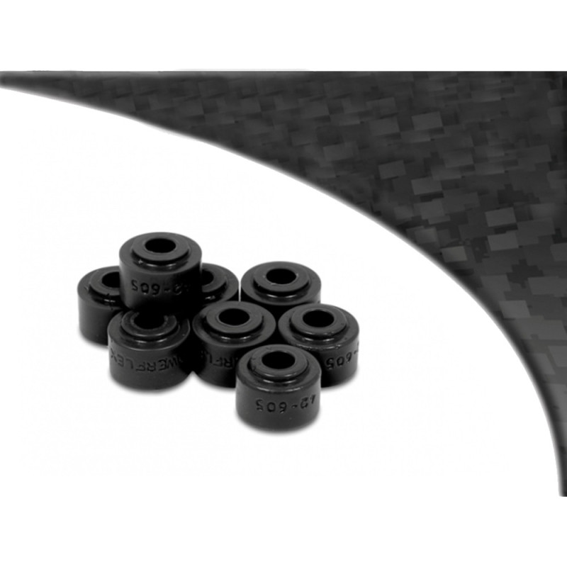 Silent-Bloc Powerflex Black Front Anti-Roll Bar End Link op MG ZS Linkage (2001-2005) - PF-F42605-2N - PFF42-605BLK - 5055676534354