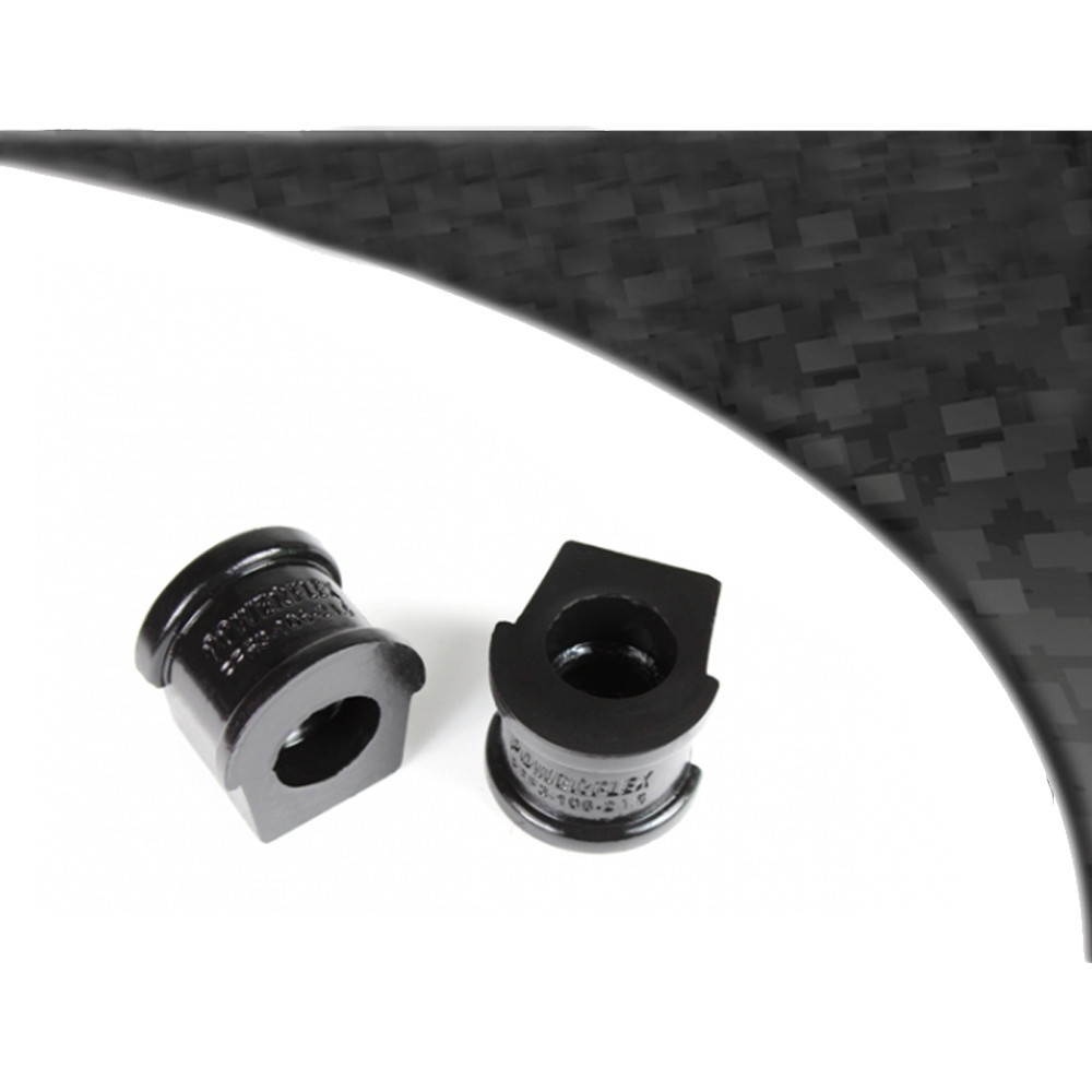 Silentbloc Powerflex Black – Bară antiruliu și brațe de suspensie pentru Audi 80 / 90 (2 bucăți) - PF-F03106-215-2N - PFF3-106-21.5BLK - 5055676521316